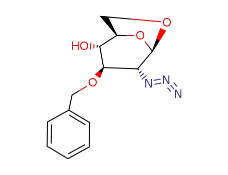 1,6-anhydro-2-azido-3-O-benzyl-2-deoxy-β-D-glucopyranose