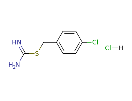 Carbamimidothioic acid,(4-chlorophenyl)methyl ester, hydrochloride (1:1)