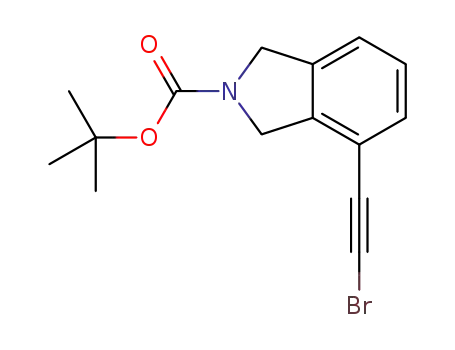 tert-butyl 4-(bromoethynyl)isoindoline-2-carboxylate