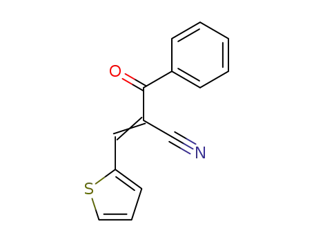 2-benzoyl-3-(2-thienyl)prop-2-enenitrile