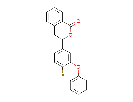3-(4-fluoro-3-phenoxyphenyl)-3,4-dihydroisocoumarin