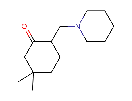 1-[(4,4-dimethyl-2-ketocyclohexyl-1-yl)methyl]piperidine