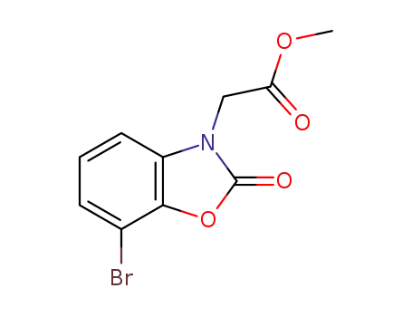 methyl 2-(7-bromo-2-oxobenzo[d]oxazol-3(2H)-yl)acetate