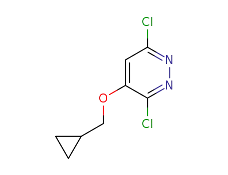 3,6-dichloro-4-(cyclopropylmethoxy)pyridazine
