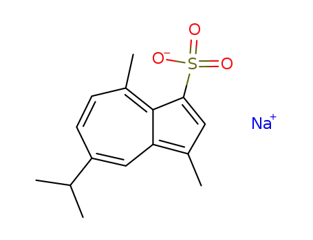 Molecular Structure of 6223-35-4 (Sodium gualenate)