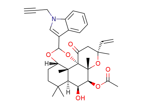 1,9-O-(N-propargyl-3-indolylidene)forskolin