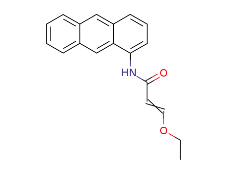 N-(1-anthryl)-3-ethoxy-2-propenoylamide