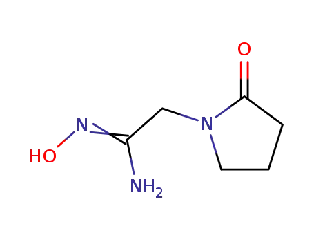 Molecular Structure of 126145-44-6 (N-hydroxy-2-oxo-1-PyrrolidineethaniMidaMide)