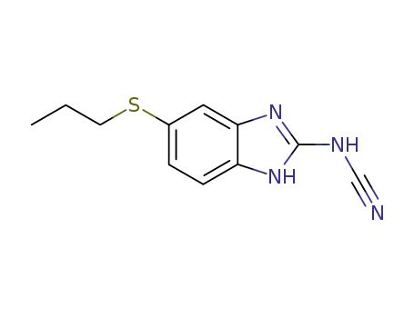 5-propylthio-2-cyanoaminobenzimidazole