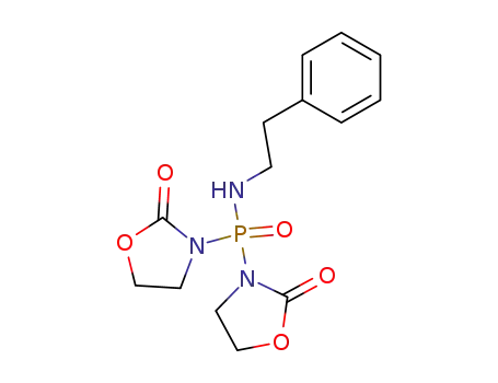 N,N-Bis(2-oxo-oxozolidinyl)-N-β-phenylethylphosphorotriamide