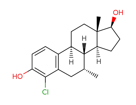 4-chloro-7α-methyl-17β-estradiol