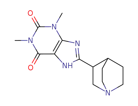 1,3-dimethyl-8-(quinuclid-3-yl)xanthine