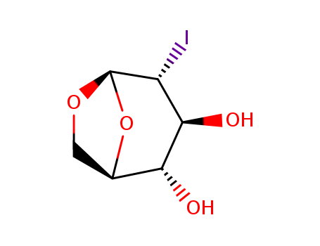 1,6-anhydro-2-deoxy-2-iodo-D-glucopyranose