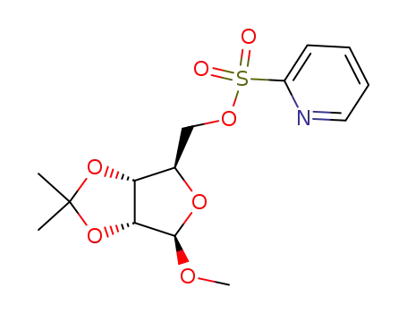 Pyridine-2-sulfonic acid (3aR,4R,6R,6aR)-6-methoxy-2,2-dimethyl-tetrahydro-furo[3,4-d][1,3]dioxol-4-ylmethyl ester