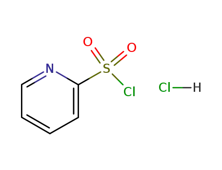 Molecular Structure of 111480-84-3 (2-CHLOROSULFONYL-PYRIDINIUM, CHLORIDE)
