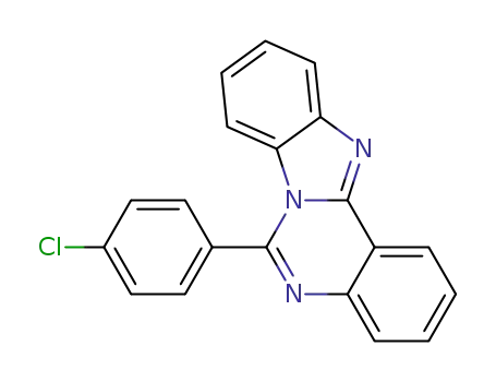 6-(4-chlorophenyl)benzo[4,5]imidazo[1,2-c]quinazoline