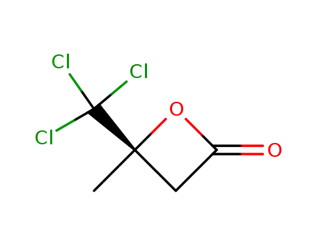 (S)-4-methyl-4-(trichloromethyl)-2-oxetanone
