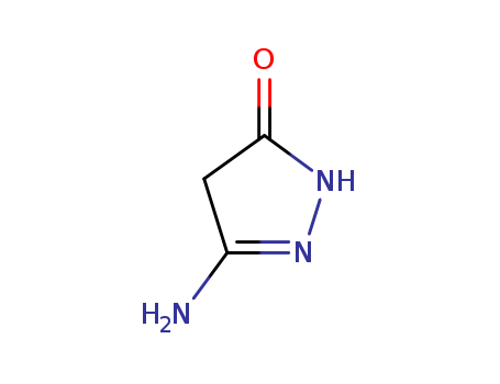6126-22-3,3-Amino-5-hydroxypyrazole,3-Pyrazolidinone, 5-imino- (7CI);3-Amino-2-pyrazolin-5-one;3-Aminopyrazolone;NSC 30480;NSC 34806;NSC 50565;2-Pyrazolin-5-one,3-amino- (6CI,8CI);