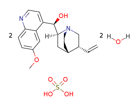 Quinine sulfate dihydrate