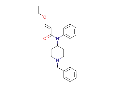 β-ethoxy-N-phenyl-N-(1-benzyl-4-piperidyl)acrylamide
