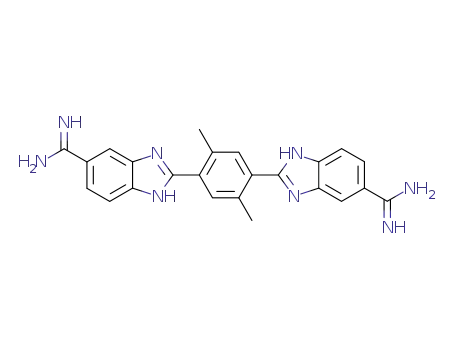 1,4-bis(5-amidino-2-benzimidazolyl)-2,5-dimethylbenzene