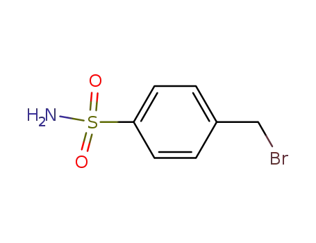 Molecular Structure of 40724-47-8 (4-BROMOMETHYL-BENZENESULFONAMIDE)