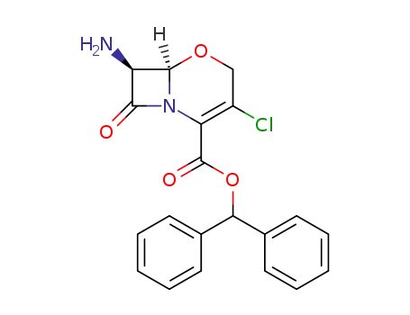 (6R,7S)-7-Amino-3-chloro-8-oxo-5-oxa-1-aza-bicyclo[4.2.0]oct-2-ene-2-carboxylic acid benzhydryl ester