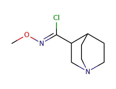 (Z)-N-methoxy-1-azabicyclo[2.2.2]octane-3-carboximidoyl chloride