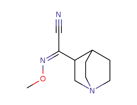 [R,S]-α-(methoxyimino)-α-(1-azabicyclo[2.2.2]oct-3-yl)acetonitrile