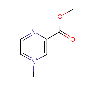 3-methoxycarbonyl-1-methylpyrazinium iodide
