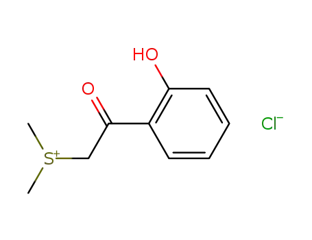 Dimethyl-<4-hydroxy-phenacyl>-sulfoniumchlorid