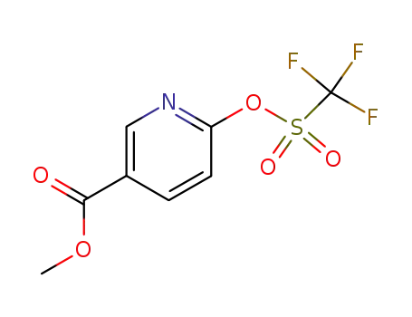 methyl 2-<(trifluoromethyl)sulfonyl>pyridine-5-carboxylate