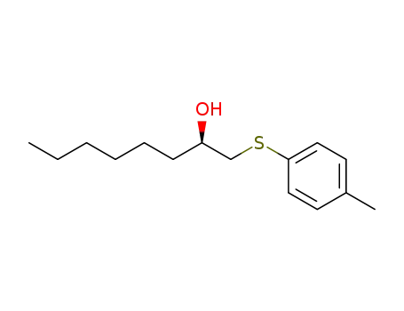 (R)-1-p-Tolylsulfanyl-octan-2-ol