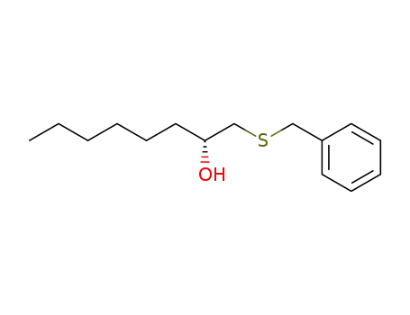 (R)-1-Benzylsulfanyl-octan-2-ol