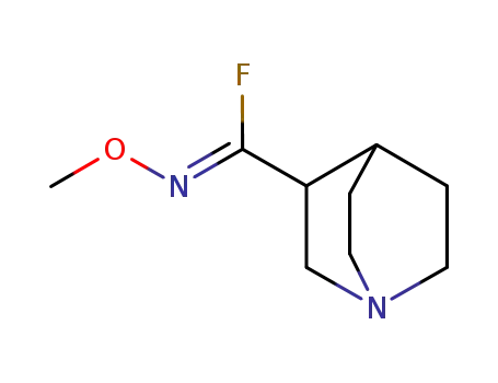 (Z)-N-methoxy-1-azabicyclo[2.2.2]octane-3-carboximidoyl fluoride