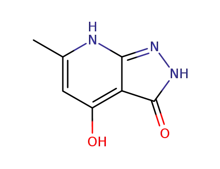 4-Hydroxy-6-methyl-2,7-dihydro-pyrazolo[3,4-b]pyridin-3-one