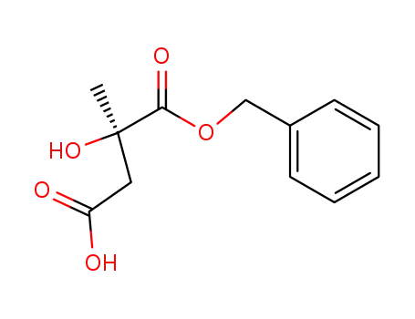 1-benzyl hydrogen 2-hydroxy-2-methylbutanedioate