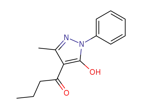 1-phenyl-3-methyl-4-butyryl-pyrazolone-5