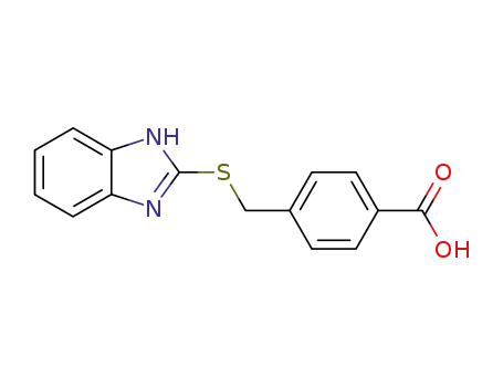 4-<(2'-thiobenzimidazol)methyl>benzoic acid