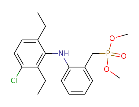 [2-(3-chloro-2,6-diethyl-phenylamino)-benzyl]-phosphonic acid dimethyl ester