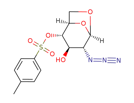 1,6-Anhydro-2-azido-2-deoxy-4-O-tosyl-β-D-glucopyranose