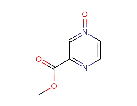 Pyrazinecarboxylic acid, methyl ester, 4-oxide
