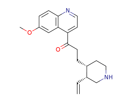 1-Propanone,3-[(3R,4R)-3-ethenyl-4-piperidinyl]-1-(6-Methoxy-4-quinolinyl)-