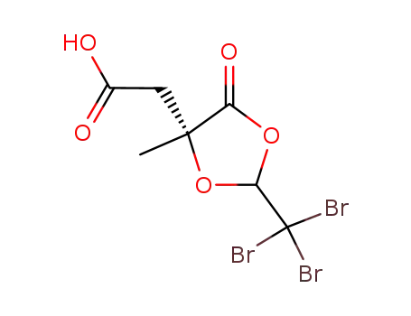 [(4R)-4-methyl-5-oxo-2-(tribromomethyl)-1,3-dioxolan-4-yl]acetic acid