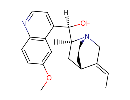 16934-08-0,Cinchonan-9-ol,3,10-didehydro-10,11-dihydro-6'-methoxy-, (3E,8a,9R)- (9CI),a-Isoquinine (8CI); (E)-D3,10-Isoquinine