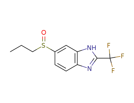 6-(propane-1-sulfinyl)-2-trifluoromethyl-1H-benzoimidazole