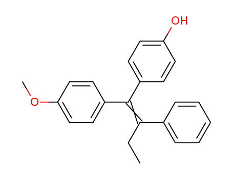 Phenol, 4-[1-(4-methoxyphenyl)-2-phenyl-1-butenyl]-