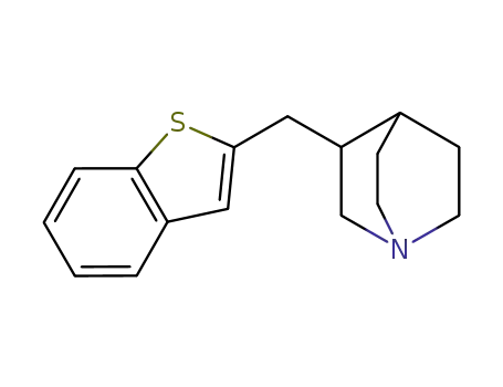 3-benzo[b]thiophen-2-ylmethyl-1-aza-bicyclo[2.2.2]octane