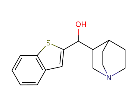 (1-aza-bicyclo[2.2.2]oct-3-yl)-benzo[b]thiophen-2-yl-methanol