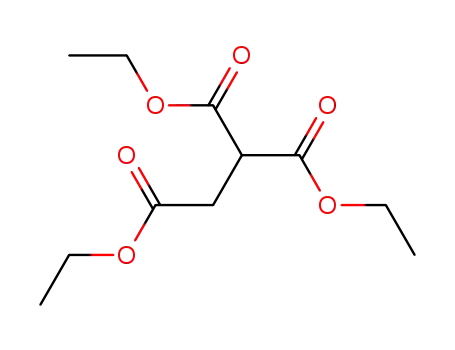 Molecular Structure of 7459-46-3 (Triethyl 1,1,2-ethanetricarboxylate)